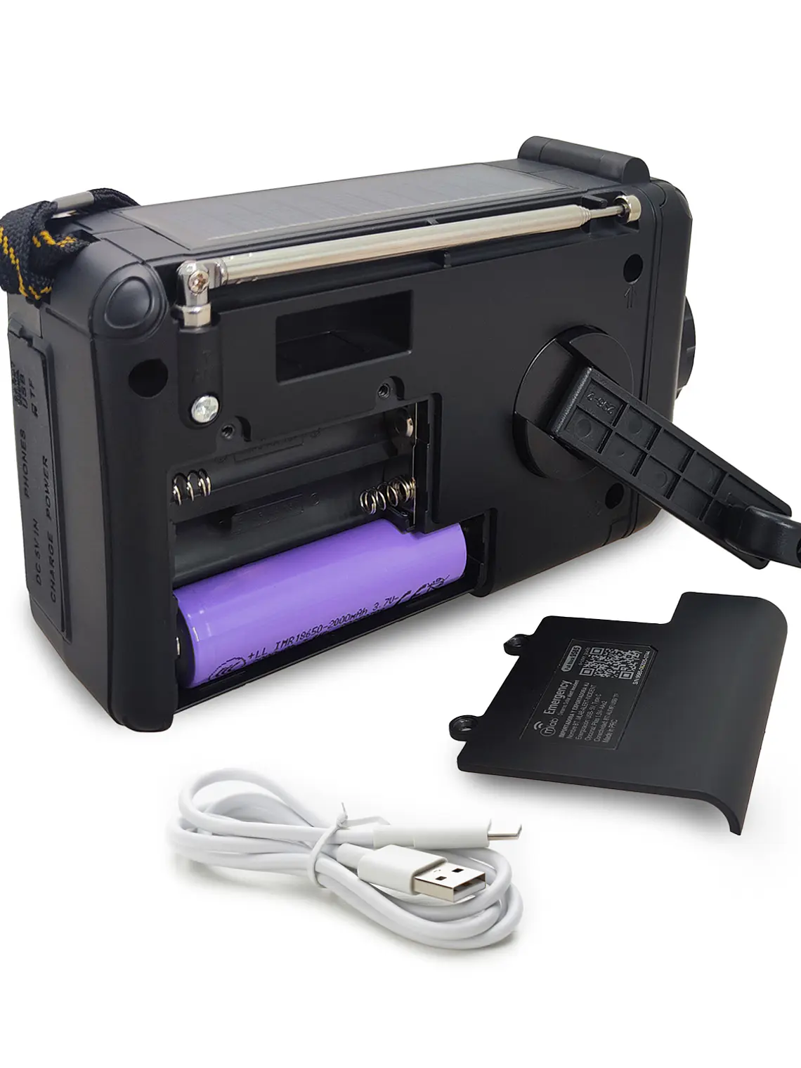 Radio Emergency Alert Incident Recargable Mlab 3