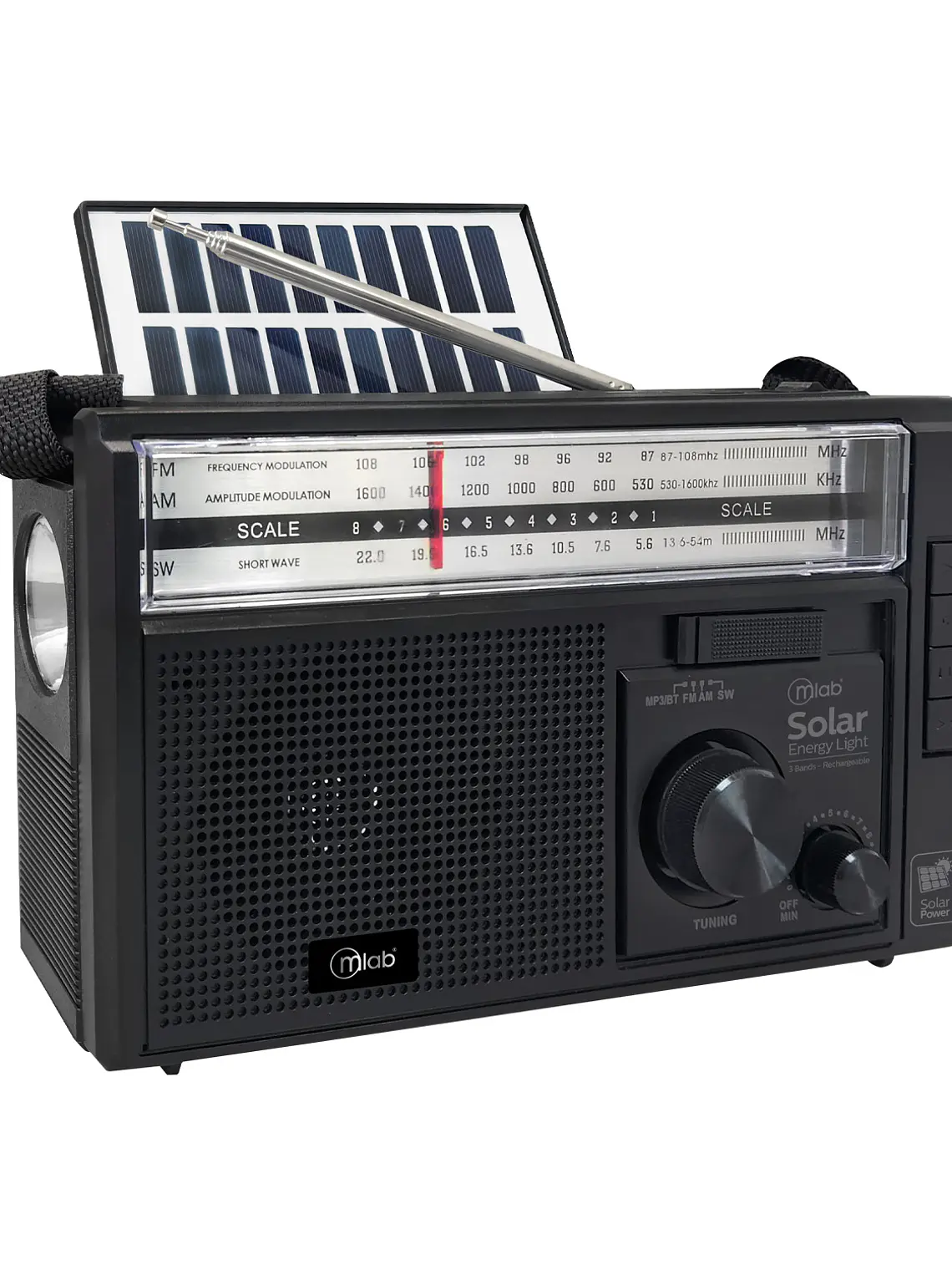 Radio Retro Portatil Solar EnergyLight 1970´s Mlab 2