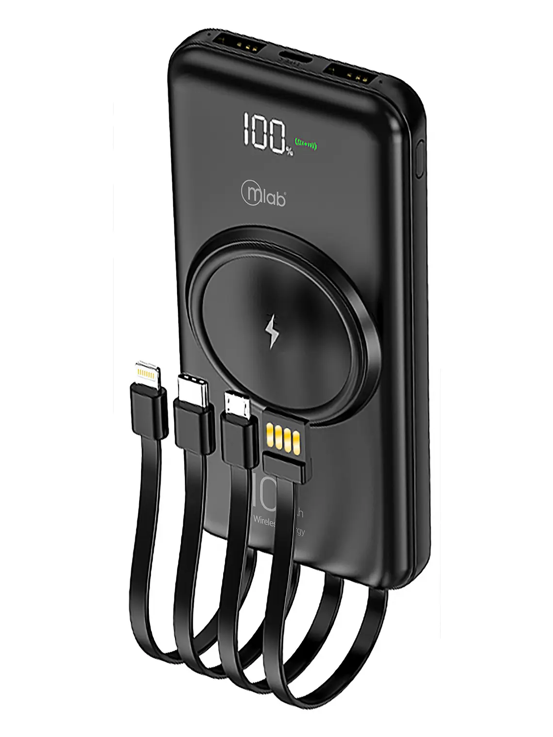 Power Bank 6.1 Wireless energy 10.000mAh Mlab 2