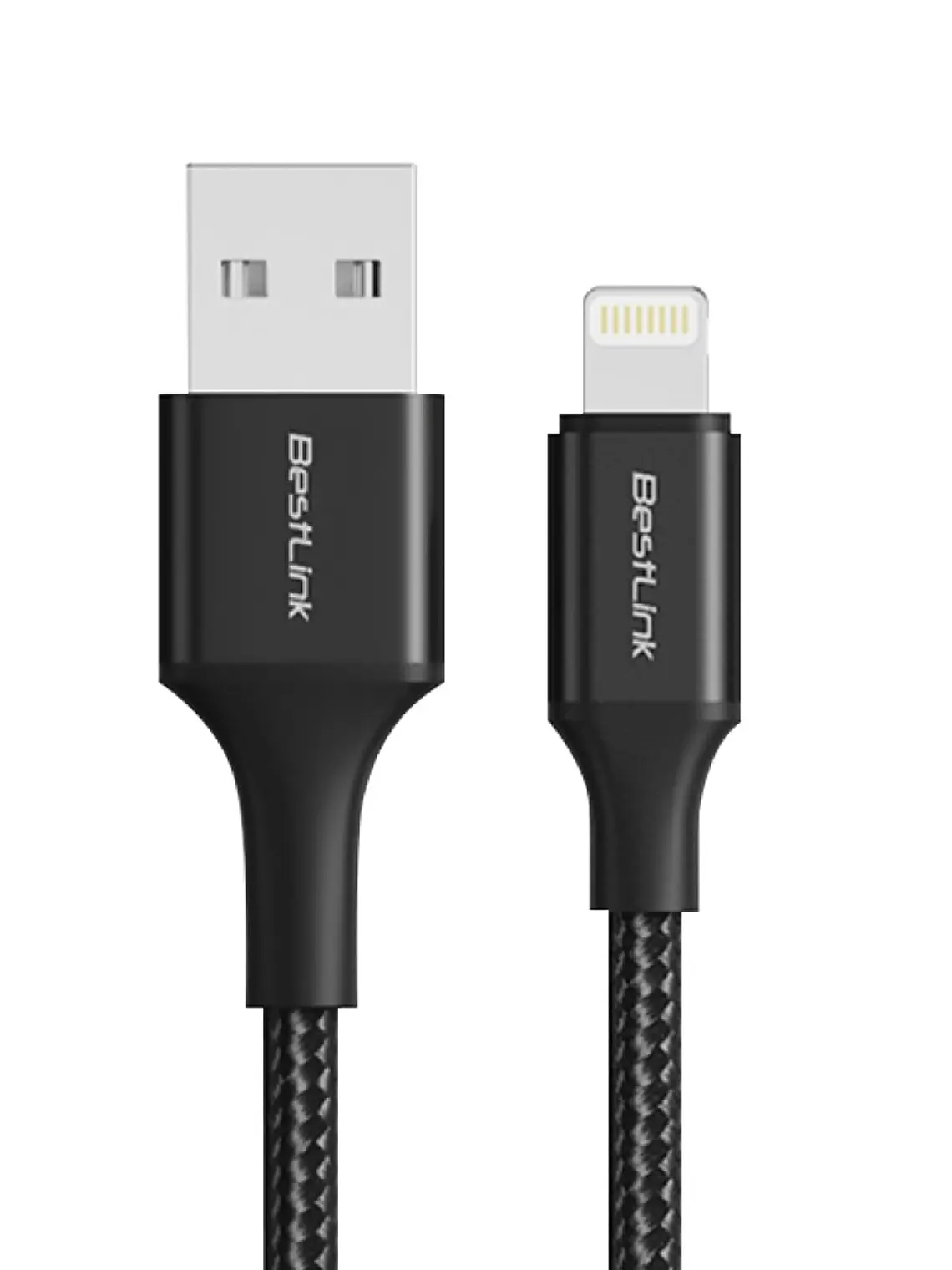 Cable de carga USB-A a Lightning 2,4A Trenzado BestLink 2
