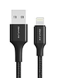 Cable de carga USB-A a Lightning 2,4A Trenzado BestLink - Miniatura 2