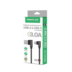 Cable de carga USB-A a Lightning 2,4A Trenzado BestLink