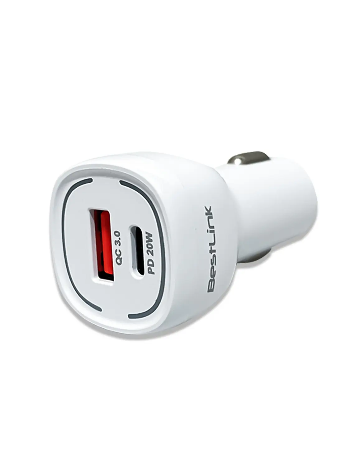 Cargador de Auto PD38W blanco BESTLINK 2
