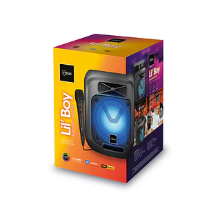 Parlante Lilboy Portable Karaoke Tws Bluetooth Mlab Black