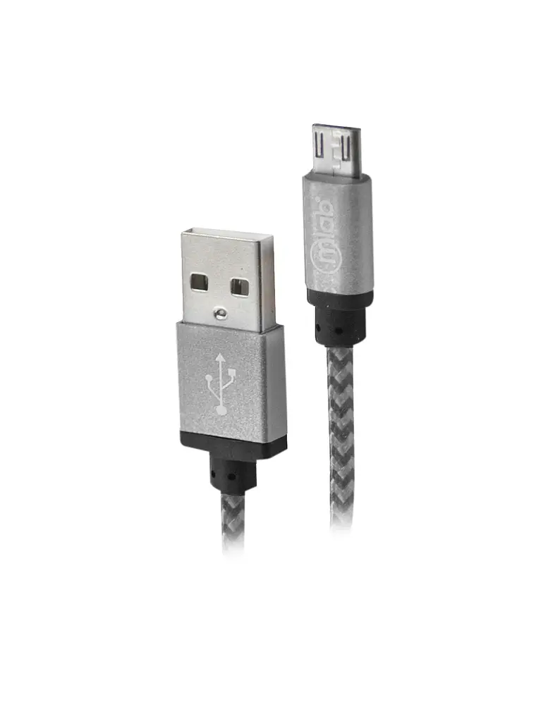 Cable USB a micro USB Azul Mlab 1