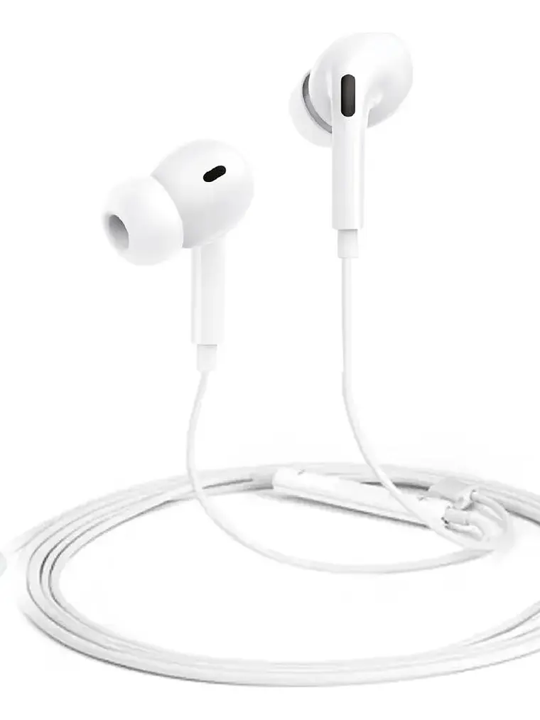 Audífonos In Ear Wired 3.5mm M/libre Blanco Mlab 1