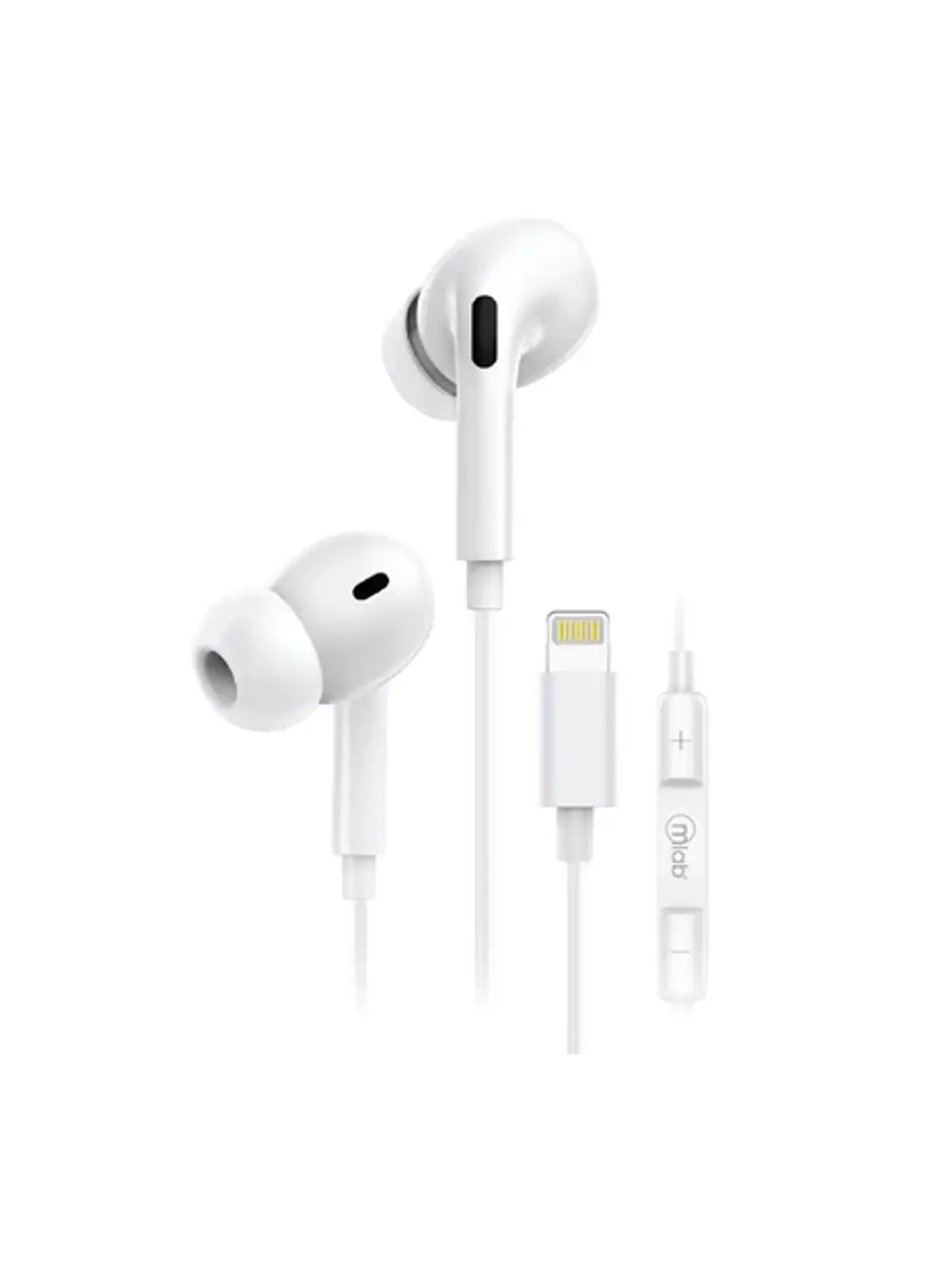 Audífonos In ear Wired Lightning Microlab 1