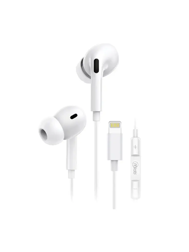 Audífonos In ear Wired Lightning Microlab 1
