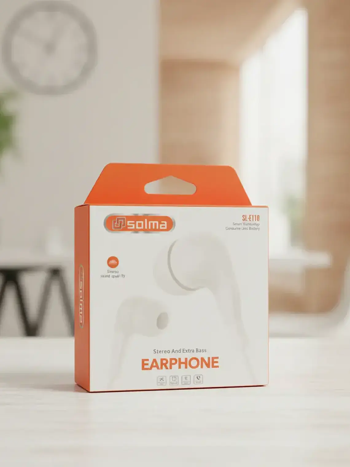 Audifono Con Gomita SL-E110 Solma 3