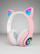  Audifono Bluetooth Cat Ear KT-46 Rosado Color Rosado - Miniatura 1
