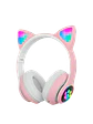  Audifono Bluetooth Cat Ear KT-46 Rosado Color Rosado - Miniatura 2