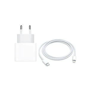 Cargador 20W Usb Tipo C + Cable Usb Tipo C iPhone 12 Pro Max