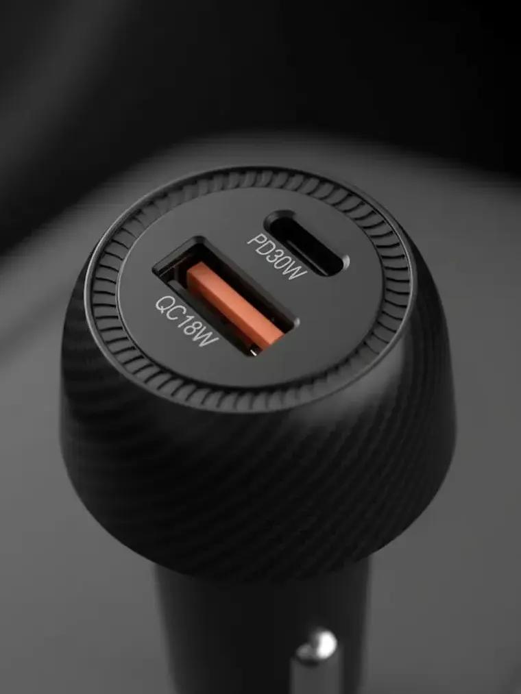 Cargador Celular De Auto Rápido Dual 48w Usb /usb-c Bestlink 3