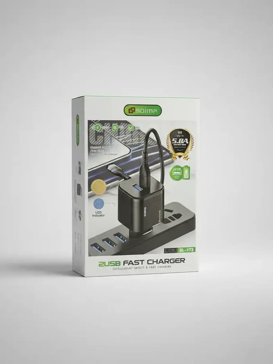  Cargador + Cable Micro Usb V8 Solma 1