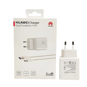 Cargador Compatible Con Huawei Tipo C Carga SuperCharge 40W