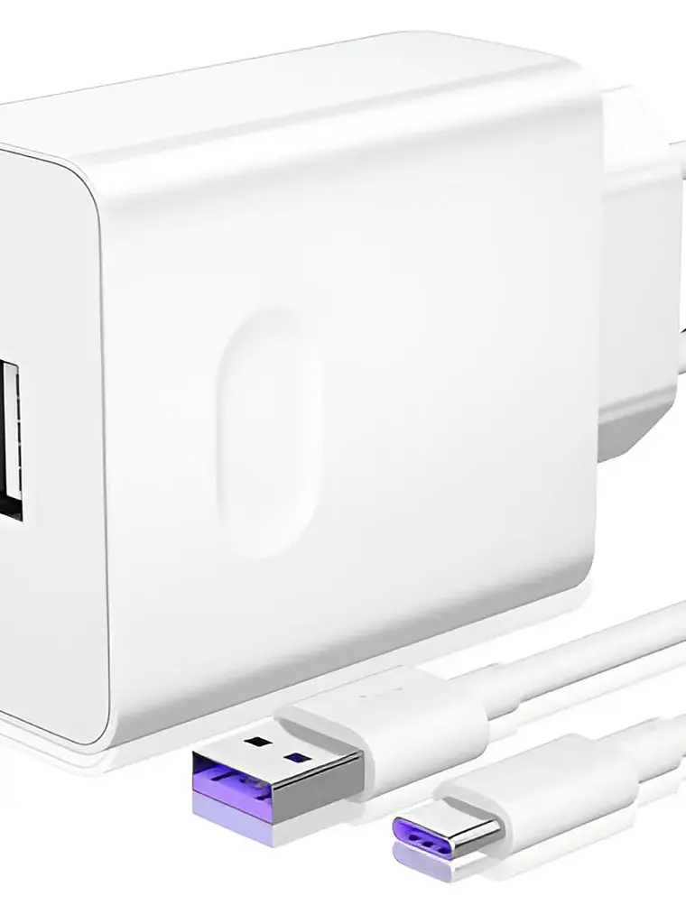 Cargador Compatible Con Huawei Tipo C Carga SuperCharge 40W 2