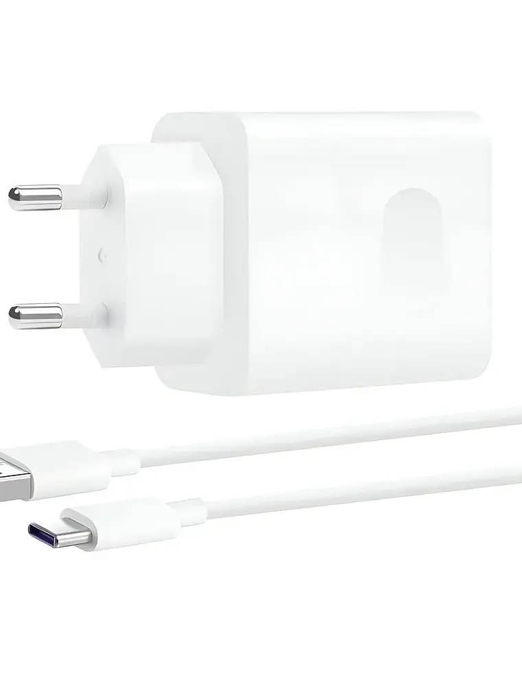 Cargador Compatible Con Huawei Tipo C Carga SuperCharge 40W 3