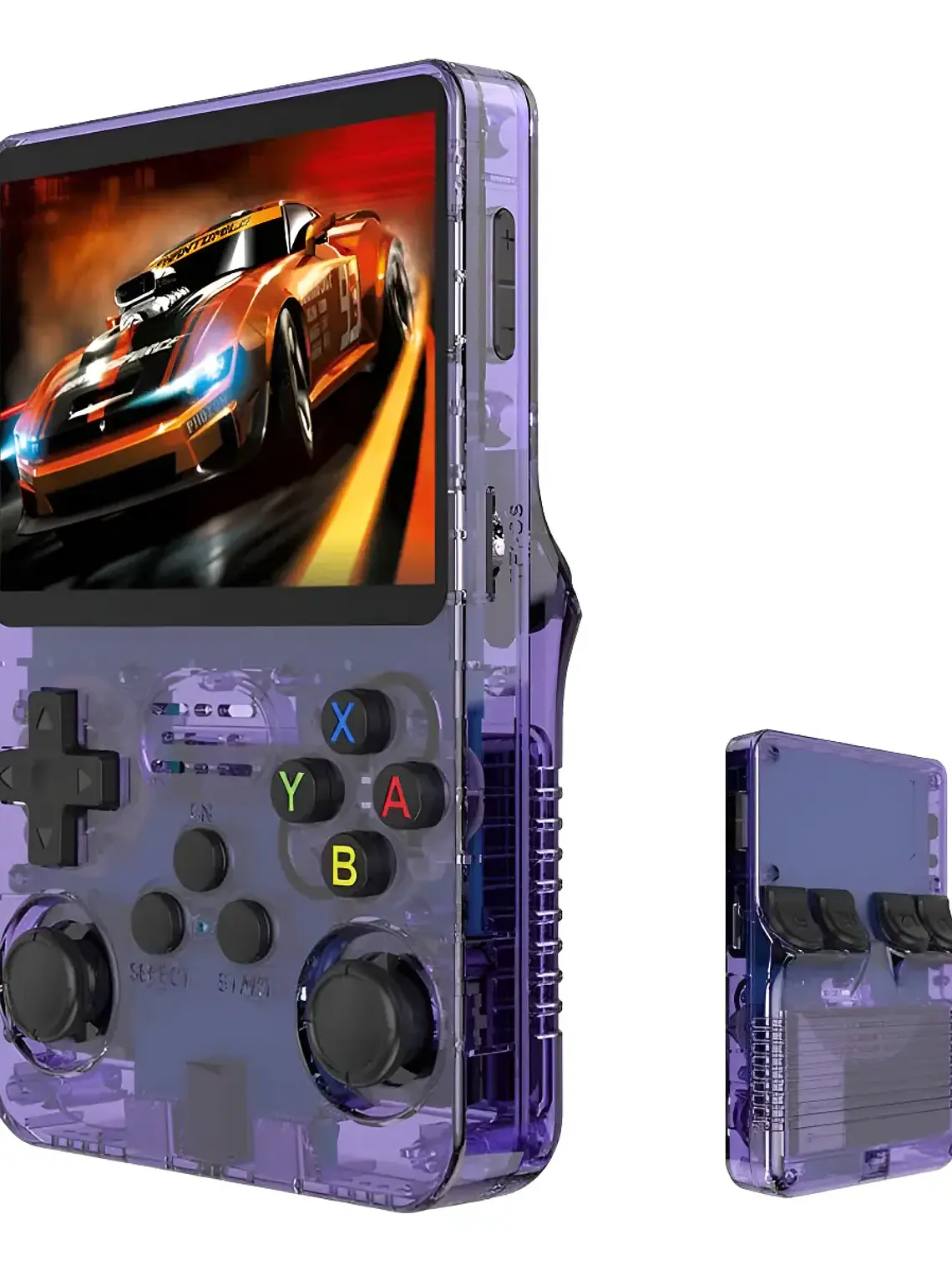 Consola Portatil Modelo R36S 64Gb Color Morado 1