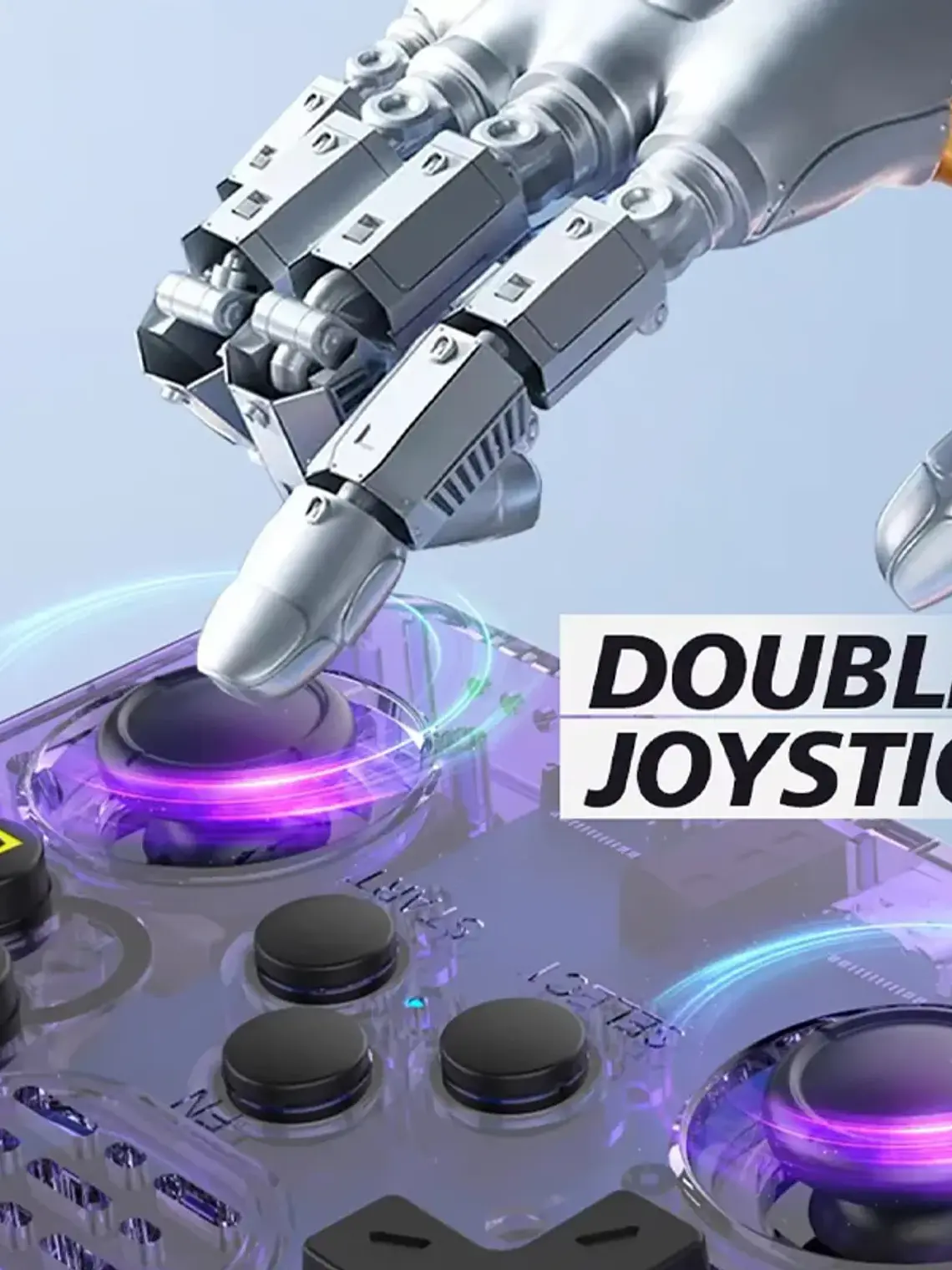 Consola Portatil Modelo R36S 64Gb Color Morado 2