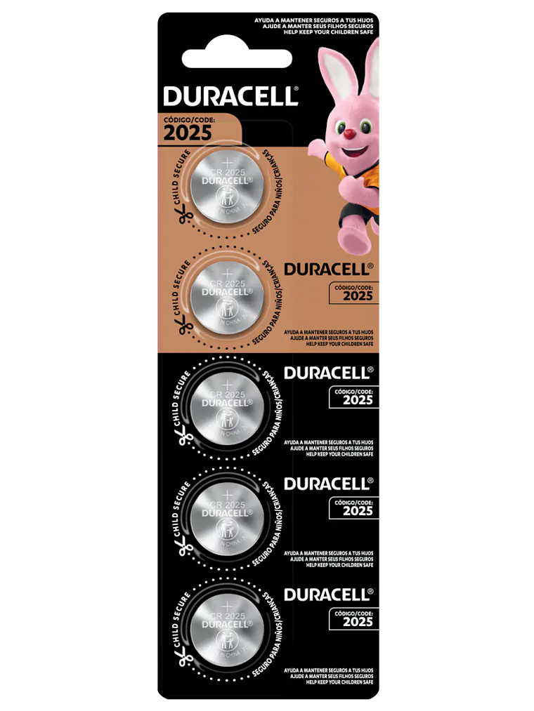 Pila de Litio 2025 3V Duracell 1