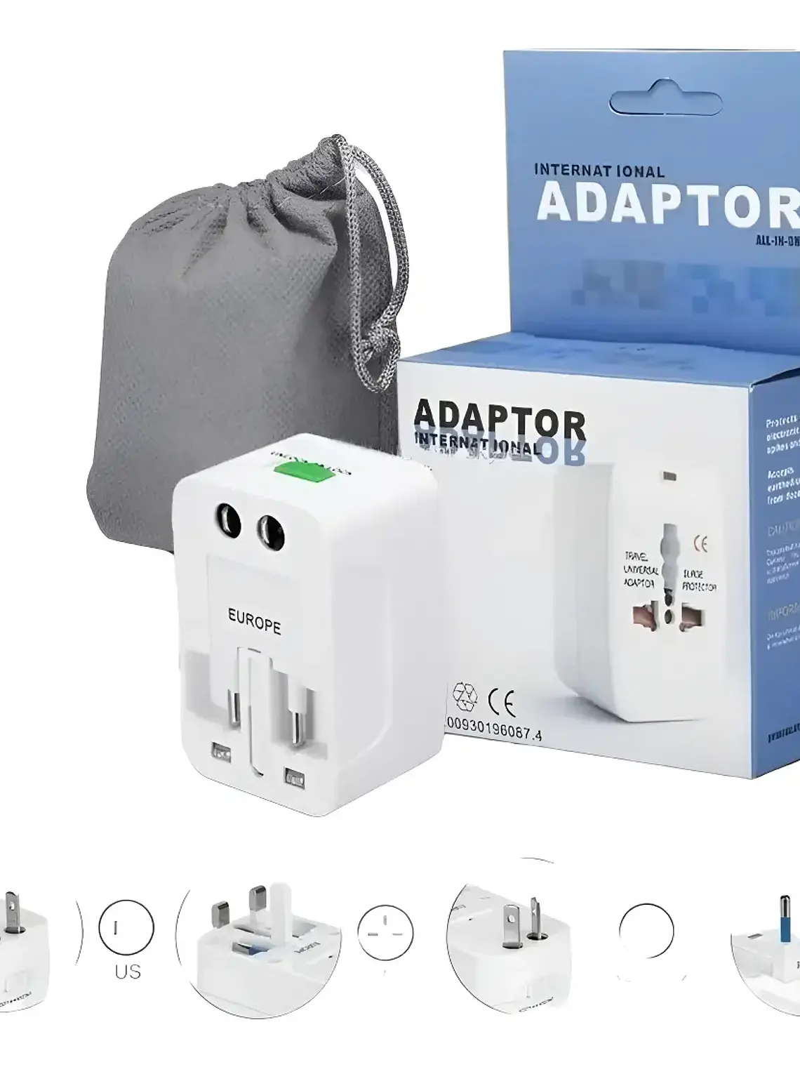  Adaptador Internacional KAZEM 1