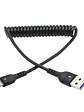  Cable Carga Rapida Usb a Tipo C Resorte / Espiral Tasbel - Miniatura 3