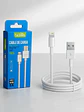 Cable Lightning de 1 Metro 5A Tasbel Color Blanco - Miniatura 2