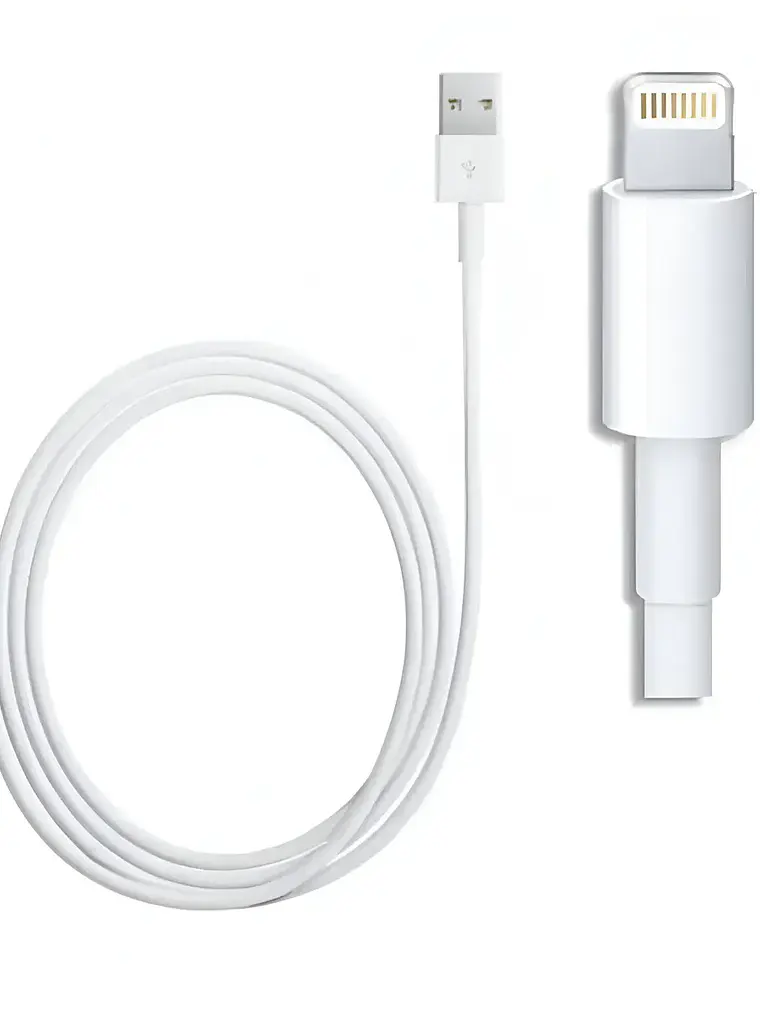 Cable Lightning de 1 Metro 5A Tasbel Color Blanco 3