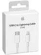Cable Iphone Lightning a Tipo C 1 Metro - Miniatura 1