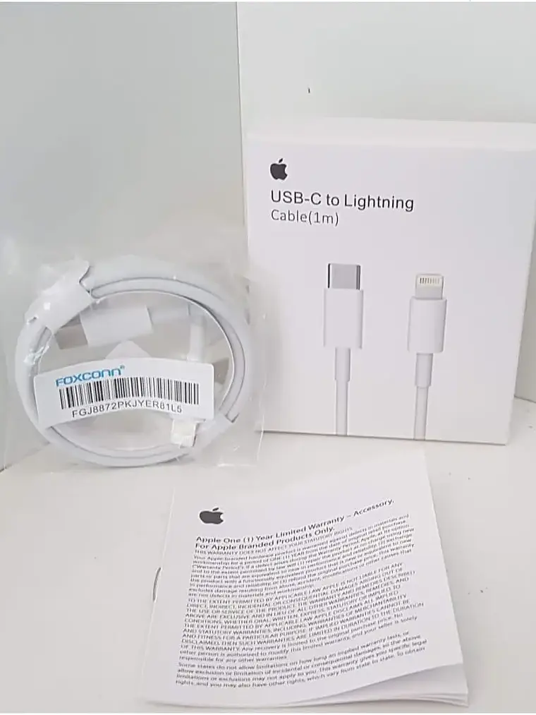 Cable Iphone Lightning a Tipo C 1 Metro 2