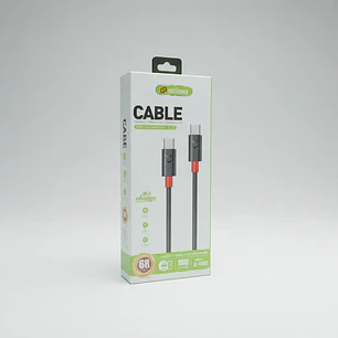 Cable Tipo C a Tipo C 1 Metro Modelo SL-C195 Solma