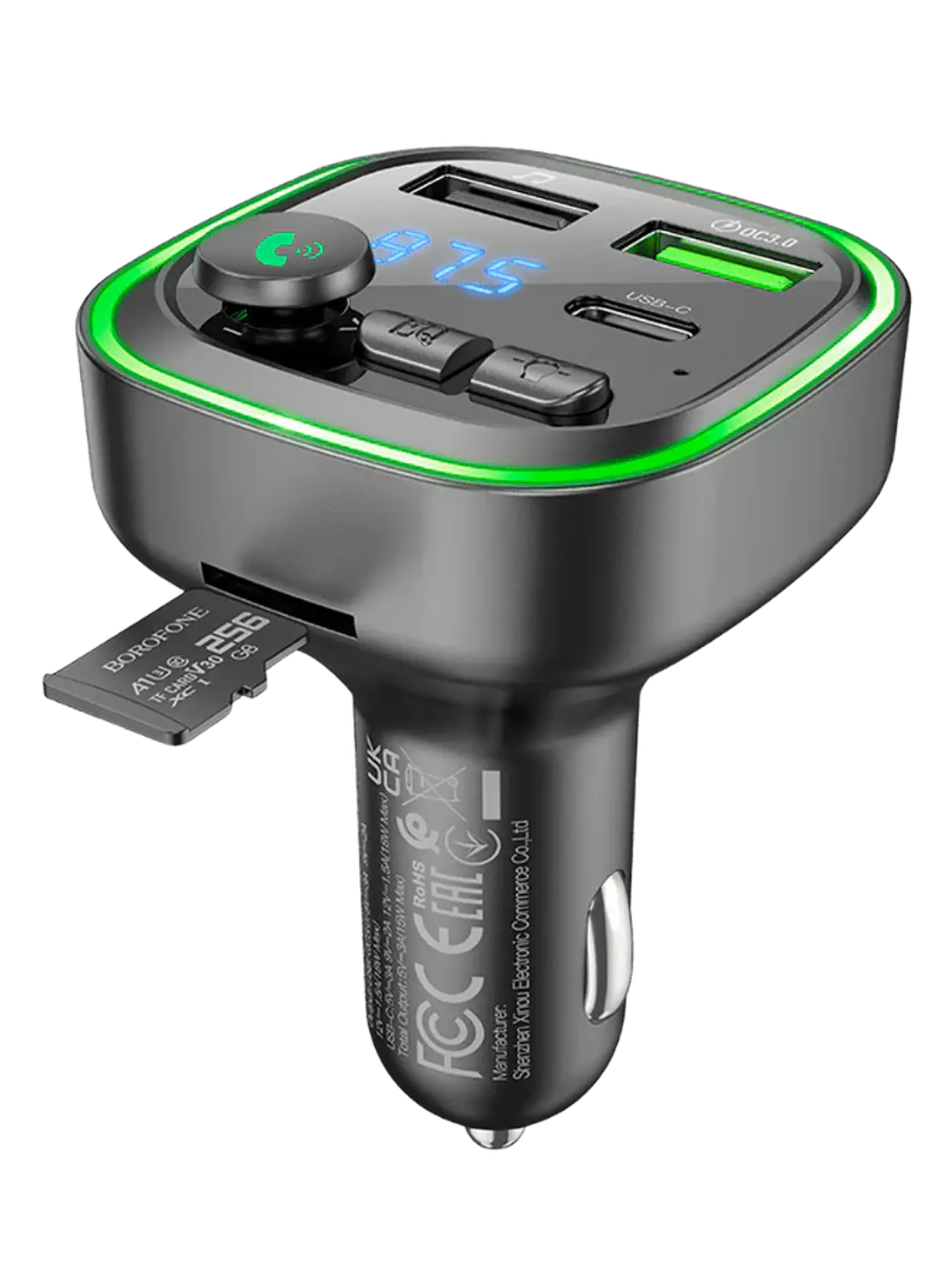  Transmisor Bluetooth 18W+QC3.0 BC48 Borofone 2