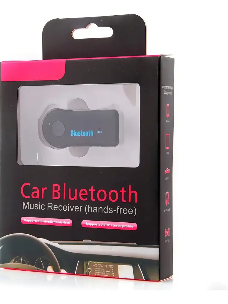 Receptor Bluetooth Aux Car Wireles 1