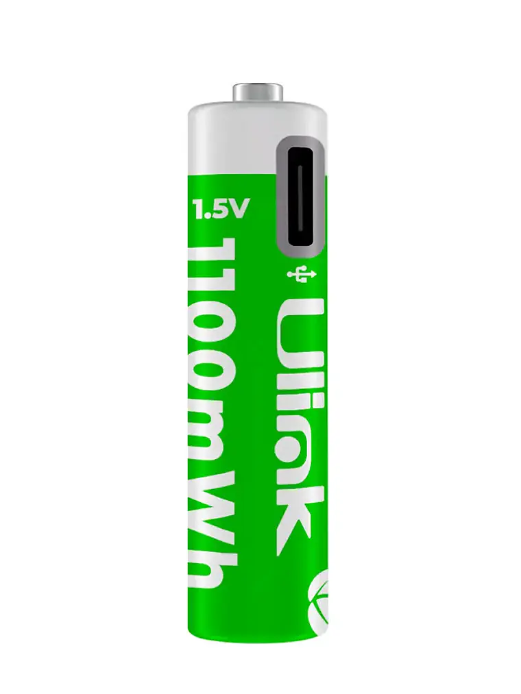 Pilas AAA X2 Con Carga USB C de 1100mWh Ulink 3