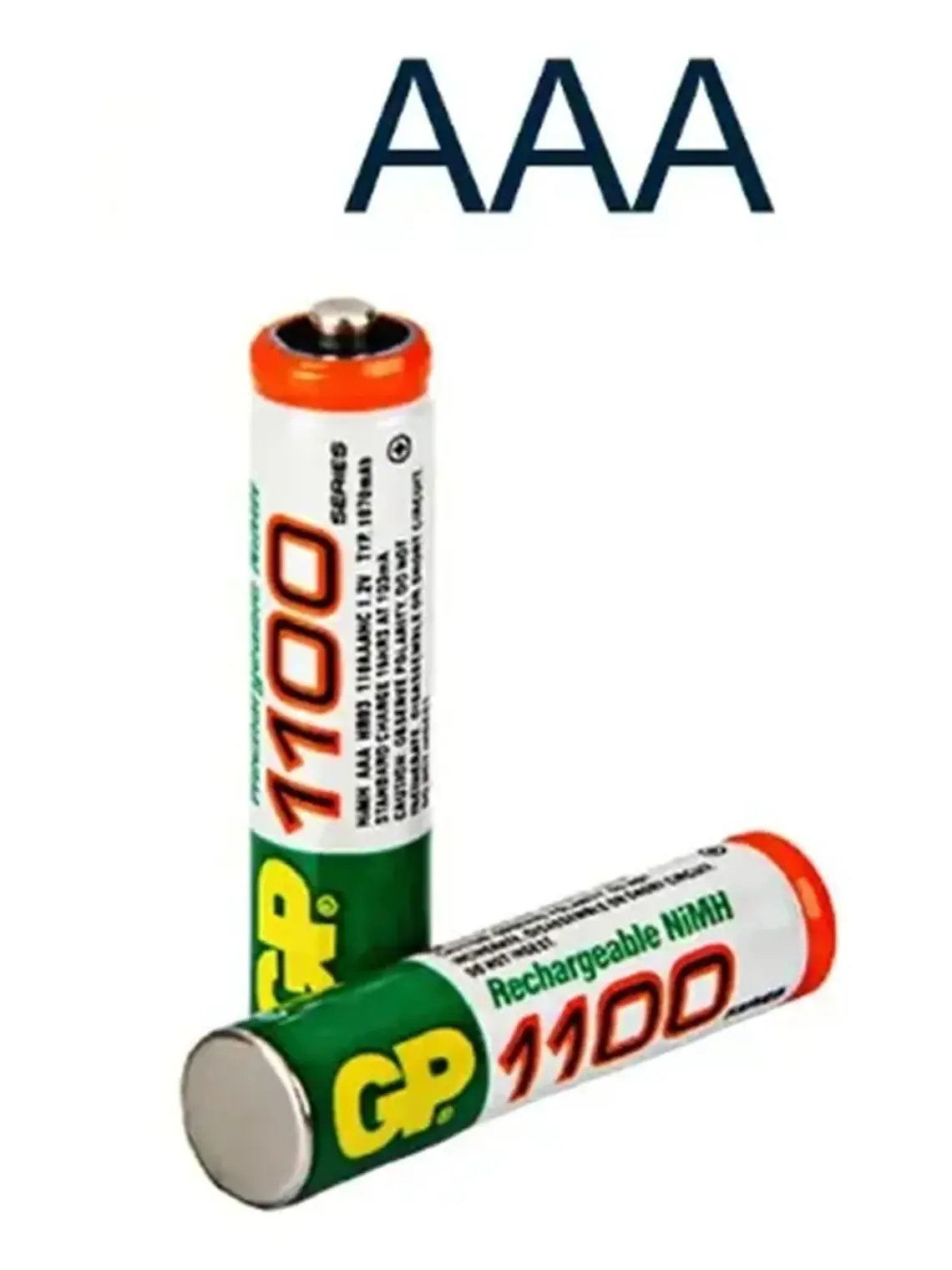 Pilas Recargables AAA 1100Mah GP 2