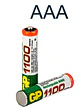 Pilas Recargables AAA 1100Mah GP - Miniatura 2