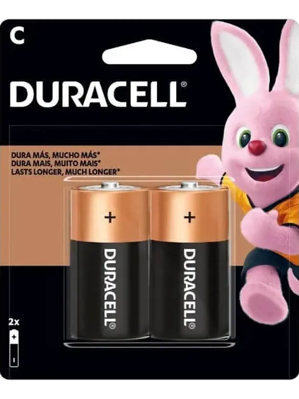 Pila Alcalina Tipo C Duracell 1