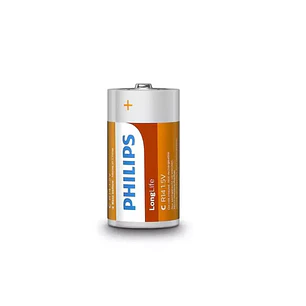 Pila Cloruro Zinc D Blister 2pcs Philips