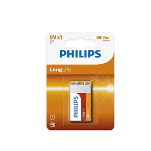 Bateria De 9V Cloruro Zinc Philips