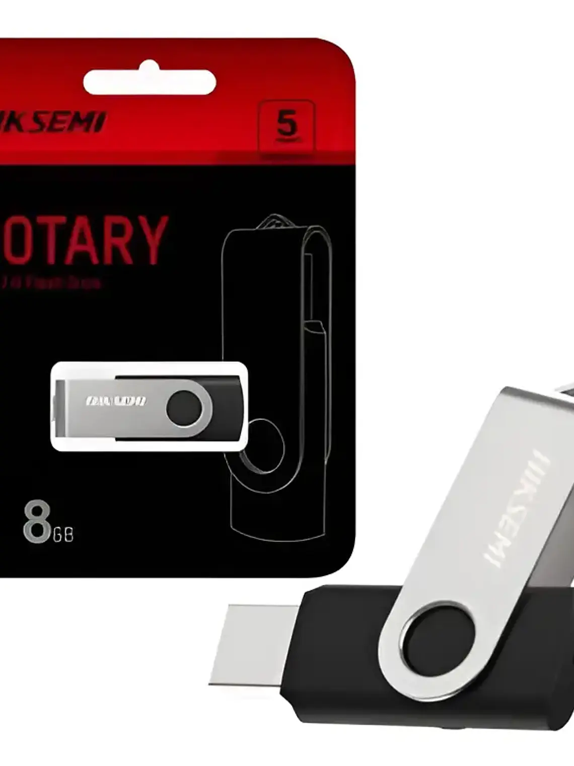 Pendrive 8G USB 2.0, Rotary Hiksemi 1