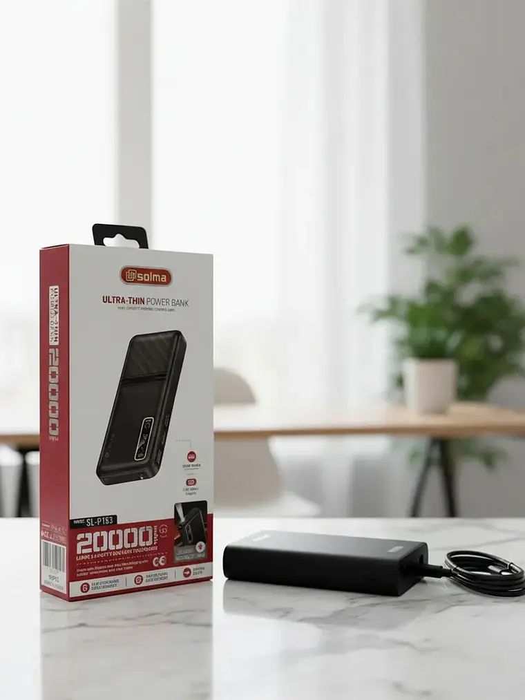 Cargador Portatil Power Bank 20000mAh 2