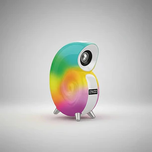 Parlante Bluetooth Con Forma De Caracol RGB