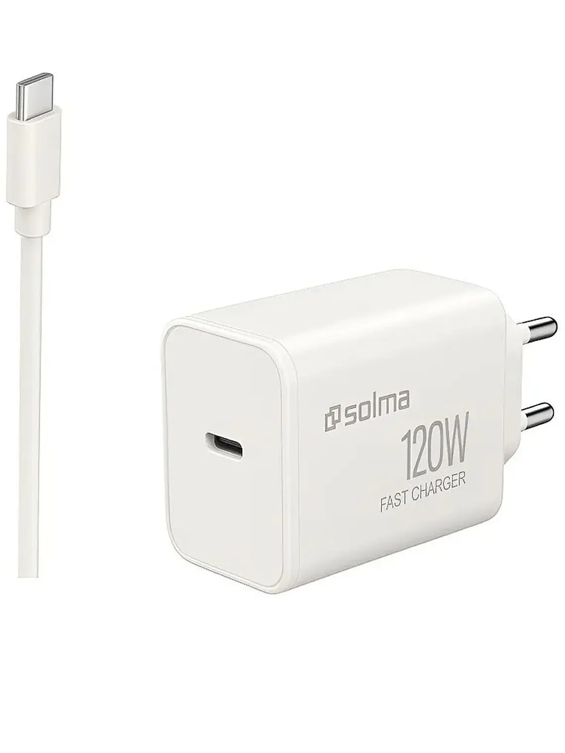 Cargador de Alta Potencia 120W con Cable Tipo C 2