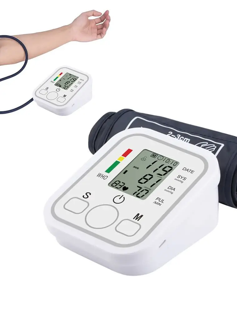 Toma Presión Brazo Digital Mini USB Tensiómetro 1