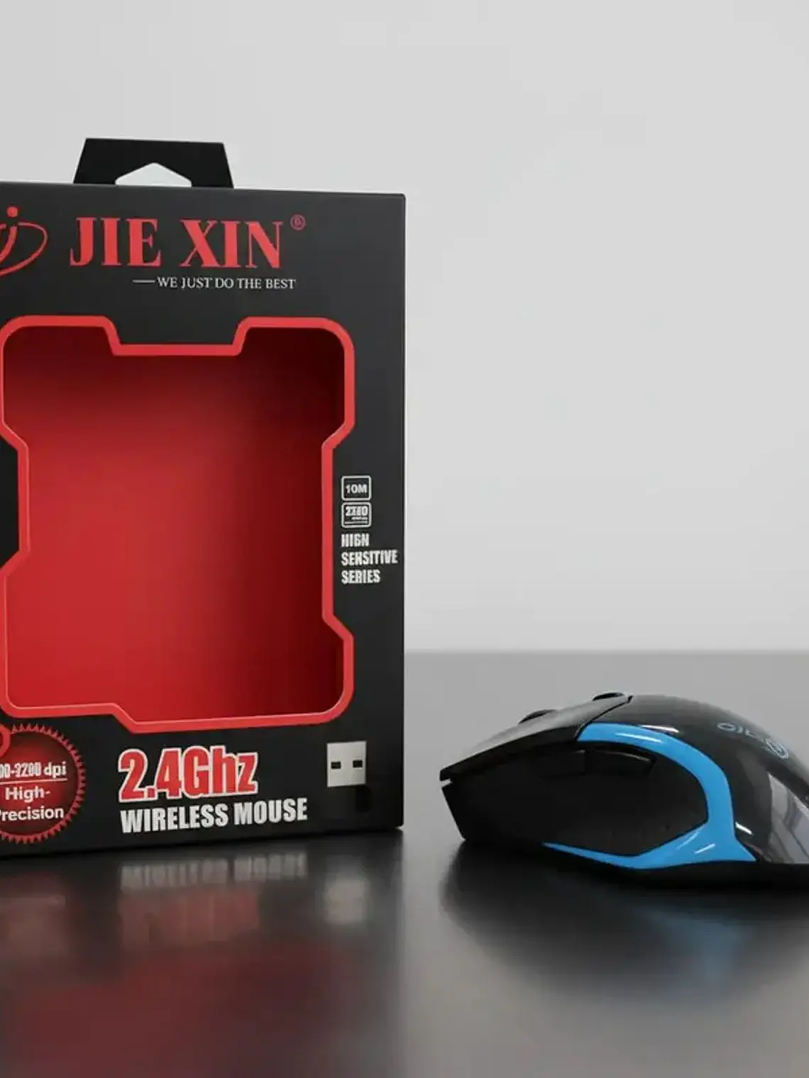 Mouse Gamer Inalámbrico Jie Xin 2.4ghz Usb Pc  Notebook 2