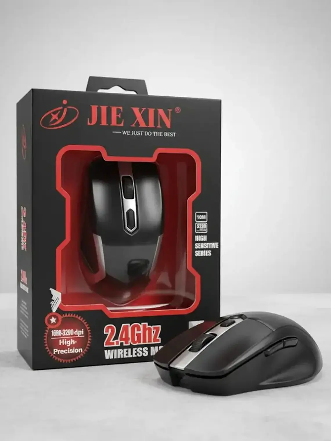 Mouse Gamer Inalámbrico Jie Xin 2.4ghz Usb Pc  Notebook 3