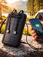 Power Bank Solar 30000mah Modelo Sl-p128 Solma - Miniatura 1