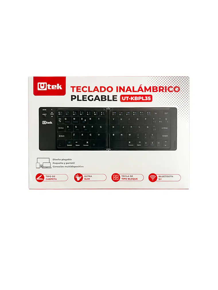 Teclado inalámbrico plegable universal / mod. UT-KBPL35 2