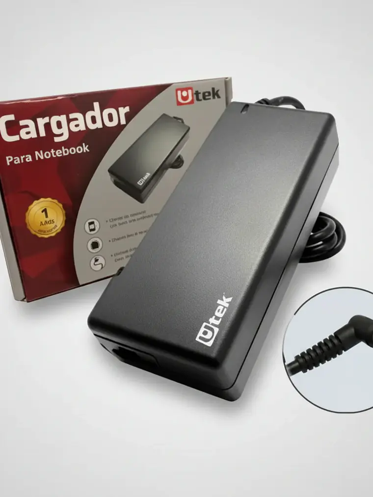  Cargador Para Notebook HP 19.5V 2.31A Utek 1