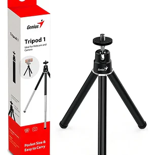 Mini Trípode Tripod 1 para Cámara Digital o Webcam Ajustable Genius